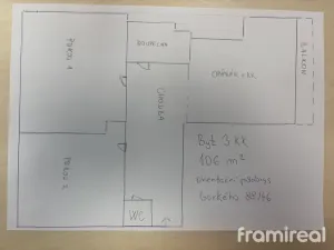 Pronájem bytu 3+kk, Brno, Gorkého, 106 m2