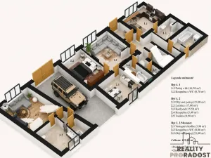 Prodej vícegeneračního domu, Vanovice, 450 m2