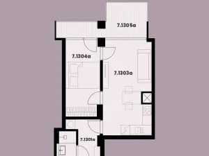 Prodej bytu 2+kk, Brno, Burešova, 49 m2