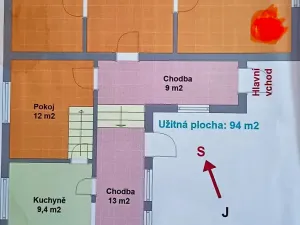 Prodej rodinného domu, Polešovice, 94 m2