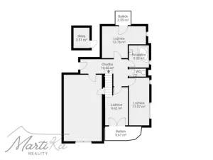 Prodej bytu 4+kk, Mníšek pod Brdy, Rymáňská, 94 m2