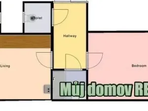 Pronájem bytu 2+kk, Praha - Libeň, Braunerova, 51 m2