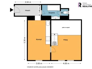 Pronájem bytu 1+1, Praha - Nové Město, Podskalská, 48 m2
