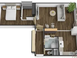 Prodej bytu 2+1, Břeclav, Dělnická, 57 m2