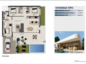 Prodej rodinného domu, Dolores, Alicante, Španělsko, 126 m2