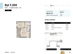 Prodej bytu 2+kk, Černá v Pošumaví, 64 m2