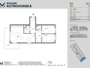 Prodej bytu 3+kk, Praha - Dolní Měcholupy, Kutnohorská, 77 m2
