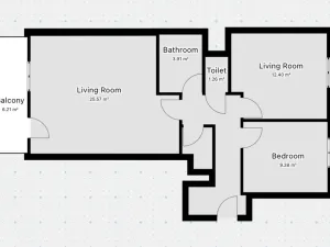 Pronájem bytu 3+kk, Praha - Kamýk, Zimova, 70 m2