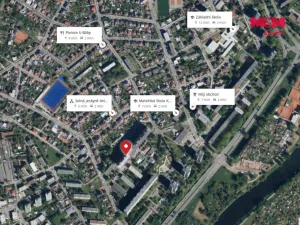 Pronájem bytu 1+kk, Hradec Králové - Pražské Předměstí, Hrubínova, 35 m2