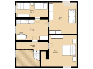 Prodej rodinného domu, Adamov, Větrná, 140 m2