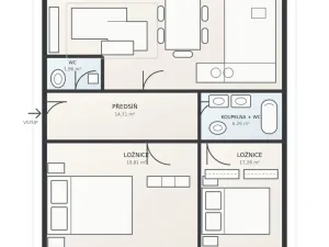 Pronájem bytu 4+kk, Praha - Vinohrady, Sázavská, 123 m2