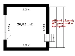 Pronájem obchodního prostoru, Říčany, 17. listopadu, 27 m2