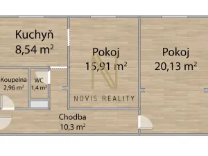Pronájem bytu 2+1, Janovice nad Úhlavou, Klatovská, 59 m2
