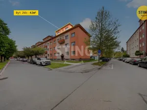 Pronájem bytu 2+kk, Vsetín, Na Kamencoch, 41 m2