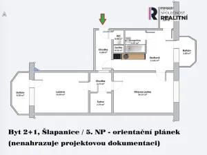 Prodej bytu 2+1, Šlapanice, Švehlova, 59 m2