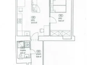 Pronájem bytu 2+kk, Praha - Vinohrady, Vinohradská, 50 m2