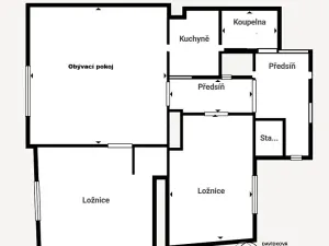 Pronájem bytu 3+kk, Praha - Staré Město, Havelská, 83 m2