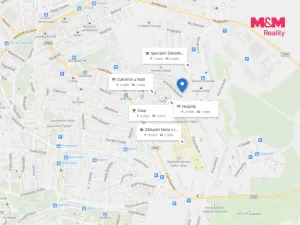 Pronájem bytu 3+kk, Teplice - Trnovany, Antonína Sochora, 71 m2
