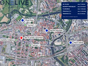 Pronájem kanceláře, Plzeň, Tylova, 24 m2