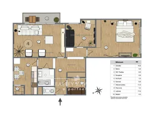 Prodej bytu 3+1, Říčany, Bezručova, 70 m2