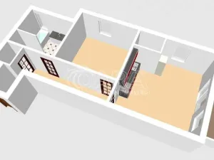 Pronájem bytu 2+kk, Praha - Letňany, Zlonická, 59 m2