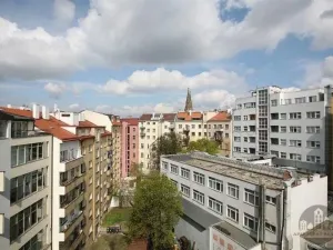Pronájem bytu 1+kk, Praha - Vinohrady, Uruguayská, 22 m2