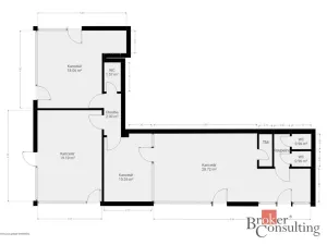 Prodej obchodního prostoru, Plzeň - Černice, Vltavínová, 86 m2