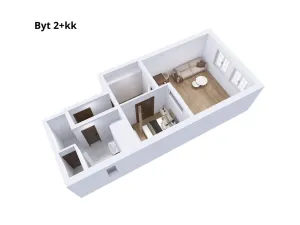Prodej bytu 2+kk, Šternberk, Čechova, 45 m2