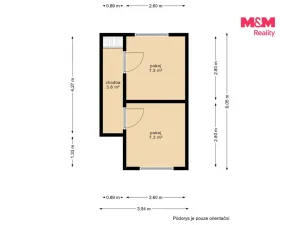 Prodej chaty, Oslnovice, 76 m2