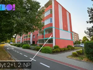 Prodej bytu 2+1, Prostějov, Okružní, 51 m2