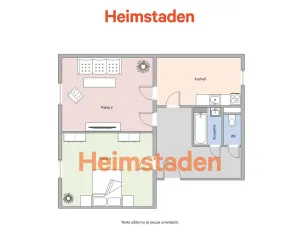 Pronájem bytu 2+1, Havířov - Šumbark, Okružní, 53 m2