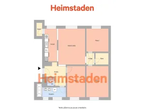 Pronájem bytu 4+kk, Ostrava - Moravská Ostrava, Na Desátém, 102 m2