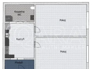 Prodej bytu 2+kk, Praha - Vinohrady, Jičínská, 67 m2