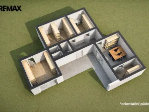Pronájem kanceláře, Velká Bystřice, Nádražní I, 75 m2