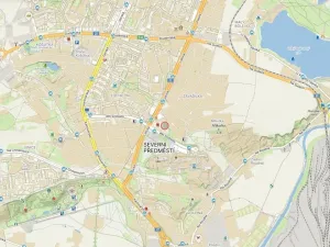 Pronájem bytu 3+kk, Plzeň - Severní Předměstí, Lidická, 86 m2