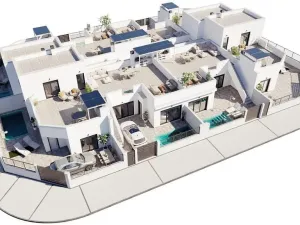 Prodej rodinného domu, Torre Pacheco, Murcia, Španělsko, 99 m2