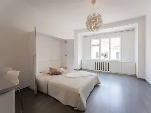 Pronájem bytu 1+kk, Praha - Karlín, Peckova, 34 m2