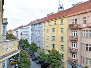 Pronájem bytu 2+kk, Praha - Vinohrady, náměstí Jiřího z Poděbrad, 56 m2