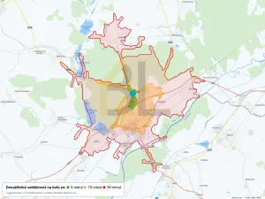 Pronájem komerčního pozemku, Hodonín, Brněnská, 1000 m2