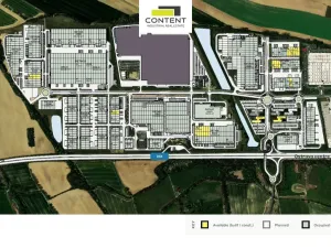 Pronájem skladu, Ostrava - Hrabová, K Zyfu, 1359 m2