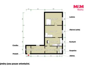 Prodej bytu 2+1, Teplá, Klášterní, 88 m2