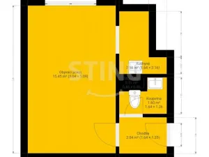 Prodej bytu 1+kk, Ostrava, Resslova, 22 m2