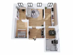 Pronájem bytu 3+1, Šternberk, Pekařská, 56 m2