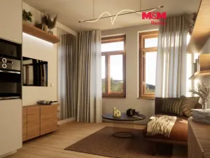Prodej bytu 2+kk, Praha - Smíchov, Grafická, 43 m2