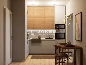 Pronájem bytu 2+kk, Praha - Smíchov, Grafická, 42 m2