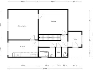 Prodej rodinného domu, Blatná, Spálená, 70 m2