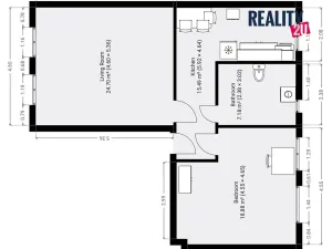 Pronájem bytu 2+1, Brno, Provazníkova, 66 m2