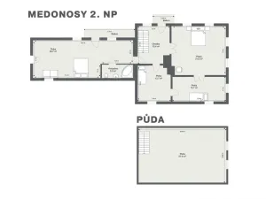 Prodej zemědělské usedlosti, Medonosy, 200 m2