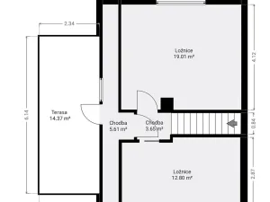 Prodej rodinného domu, Bítovany, 101 m2