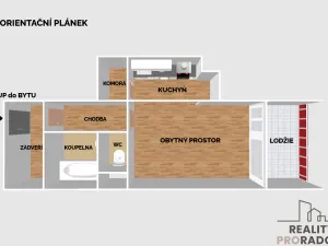 Pronájem bytu 1+kk, Olomouc, Sokolovská, 51 m2